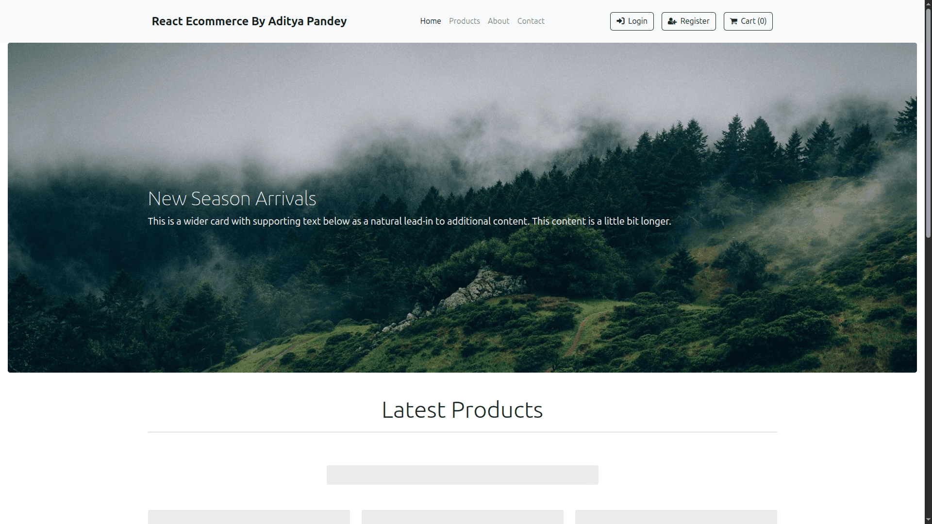 E-Commerce Store