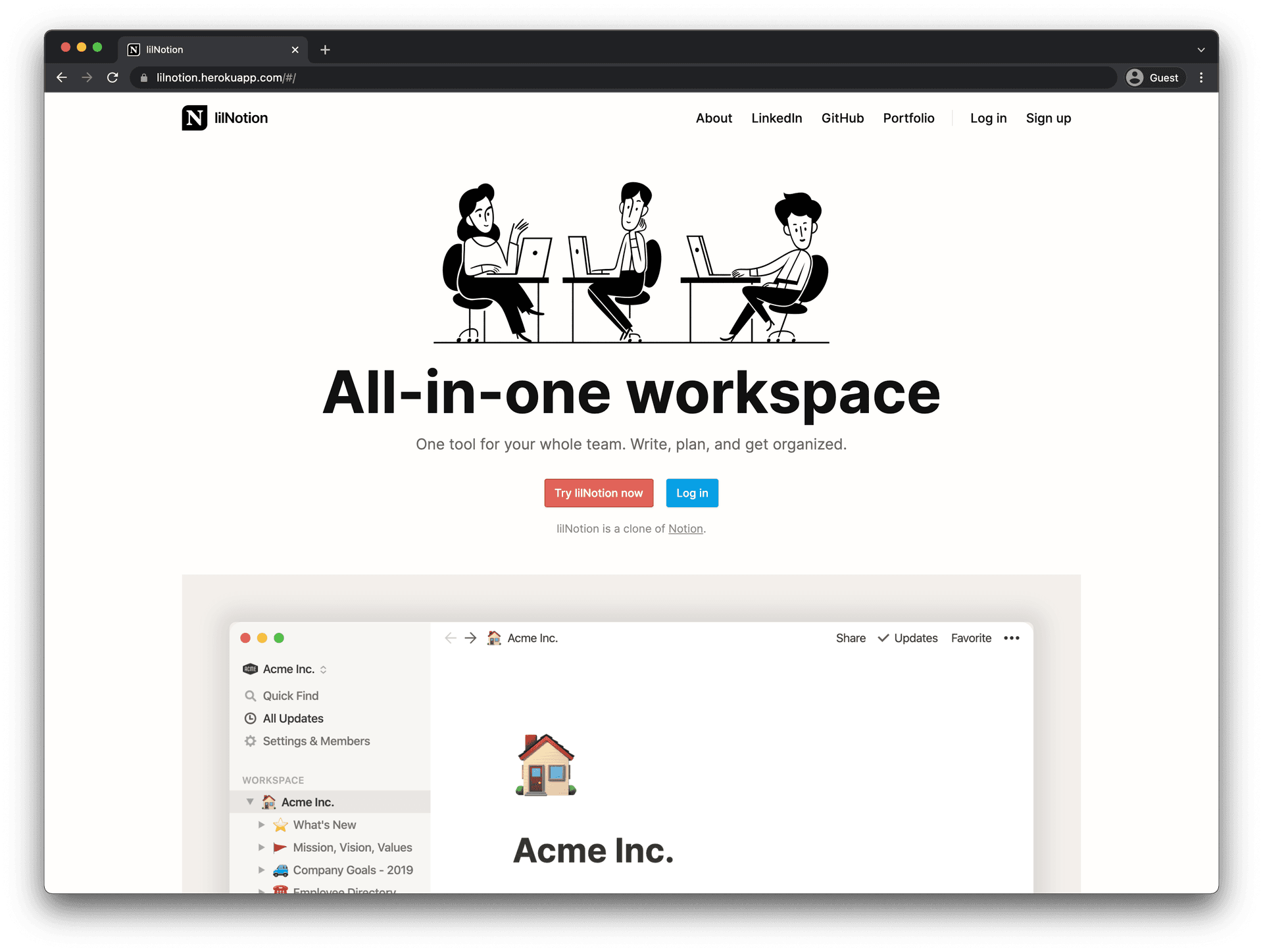 Notion Clone